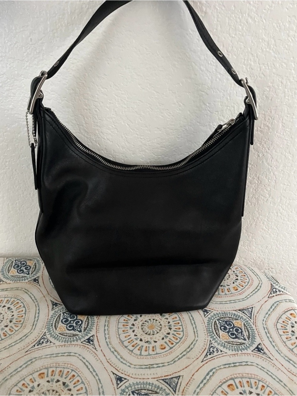 Coach Legacy 9823 Black Leather Shoulder Bag
